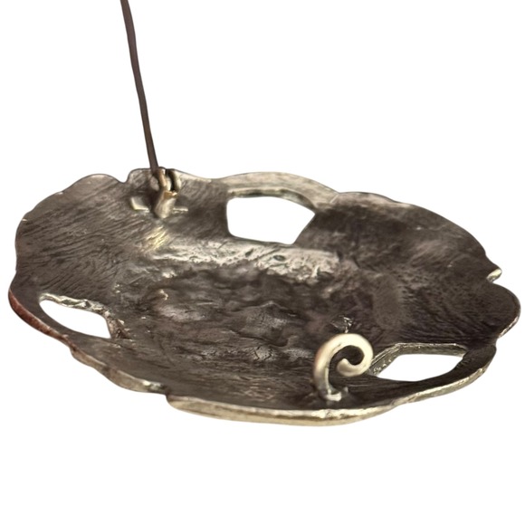 Vintage Viking Dragon Brooch Pewter Tone Norse Mythology Pin 1970s - Picture 4 of 9